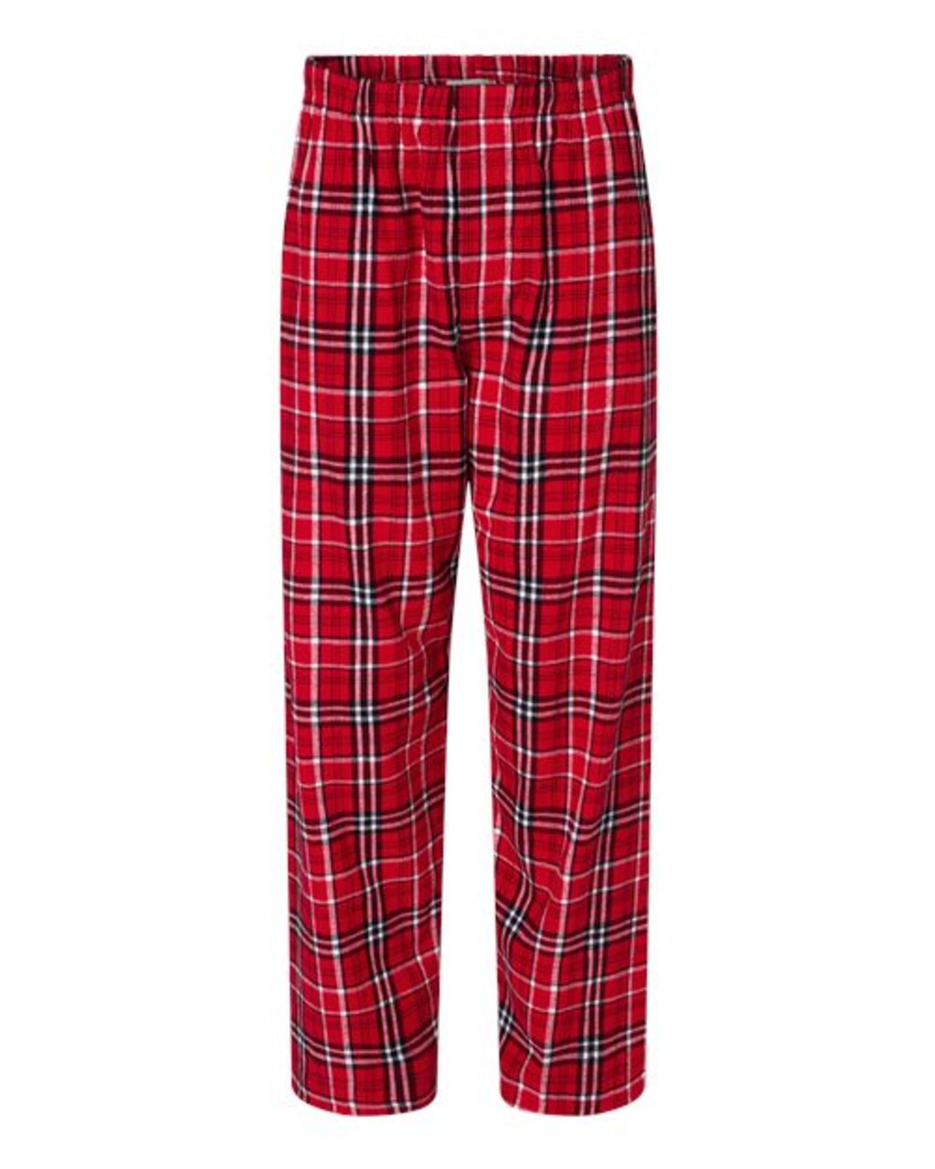 Boxercraft® Men’s Harley Flannel Pants Double-Brushed Cotton, Elastic Waist & Plaid Design